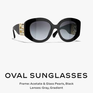 $1200. “2026” in stores Now! Oval black with glass pearls! NEW W/ all packaging!